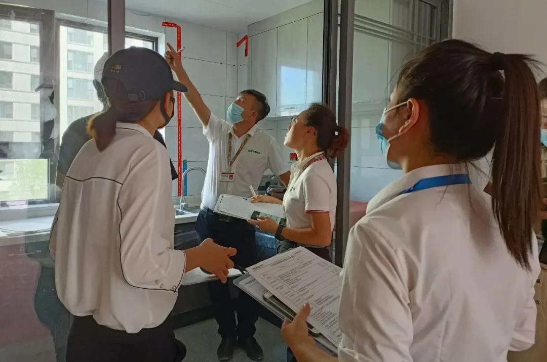 昌禾裝飾【中海悅府】工地聯(lián)檢丨鏡頭紀(jì)實(shí)，讓每個(gè)工地都禁得住考驗(yàn)！