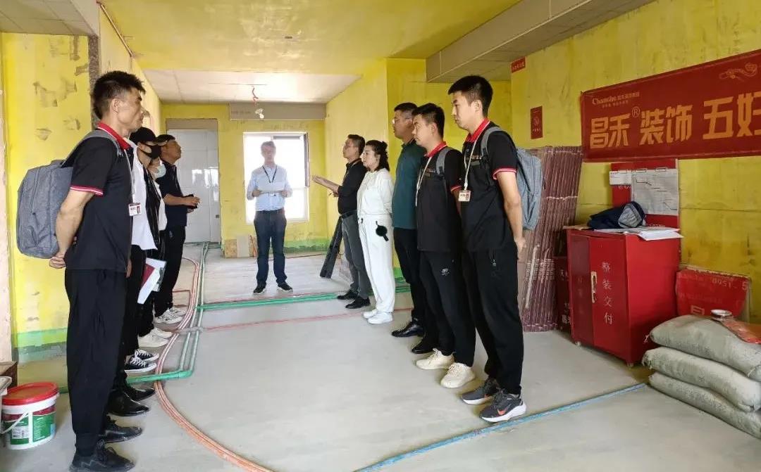 昌禾裝飾【鳳凰華府】工地聯(lián)檢丨鏡頭紀(jì)實(shí)，讓每個(gè)工地都禁得住考驗(yàn)！