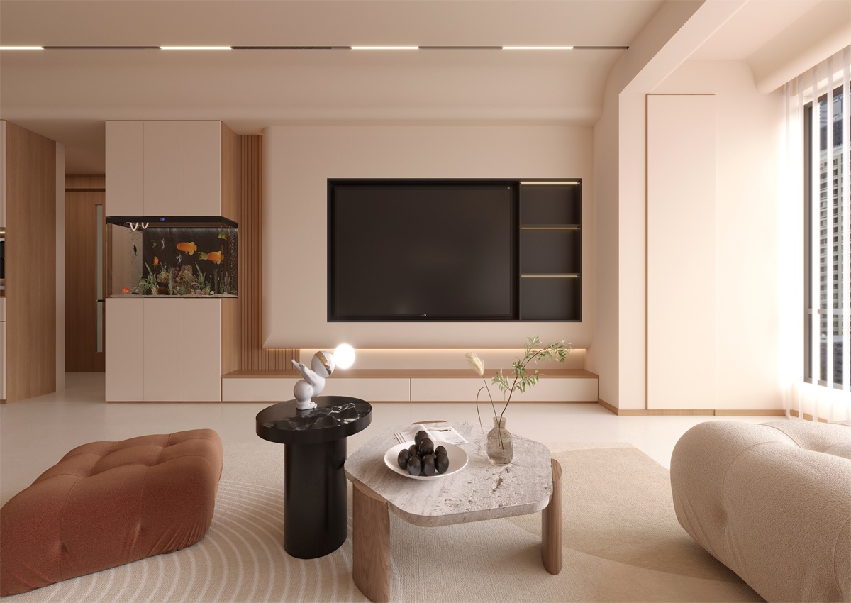 中海九樾143㎡ | 原木奶油風(fēng)的家，越看越愛！