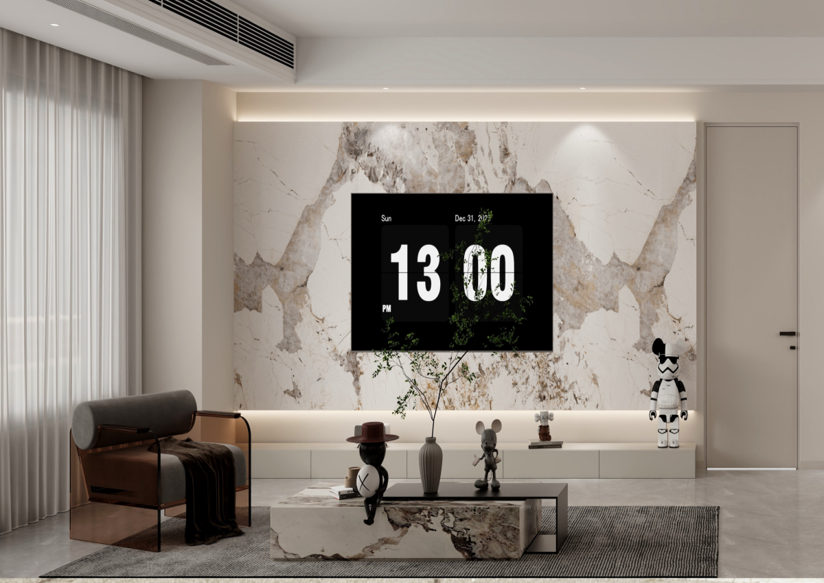 中海華樾 | 130㎡簡(jiǎn)約風(fēng)，簡(jiǎn)單即高級(jí)，打造松弛感治愈之家！