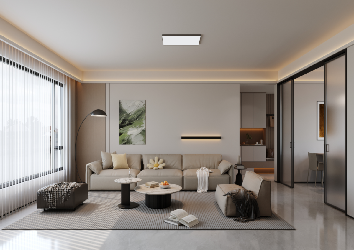 泰雲(yún)庭 | 簡約≠簡陋，143㎡現(xiàn)代簡約風(fēng)把松弛感直接拉滿！