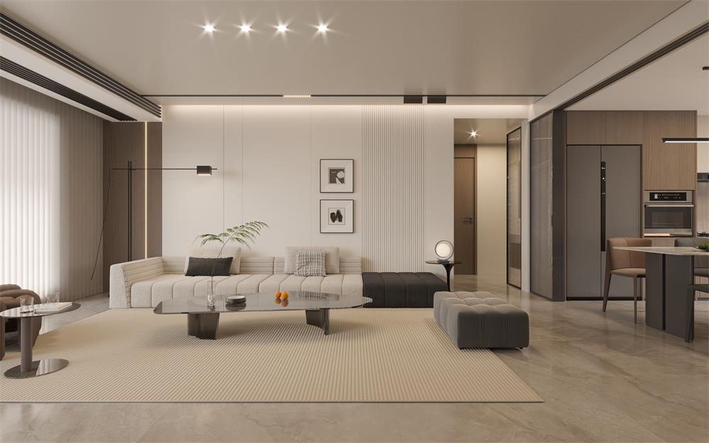 星耀閱海138㎡ | 開放式餐廚新玩法！可開合式LDK一體化，讓家瞬間大兩倍