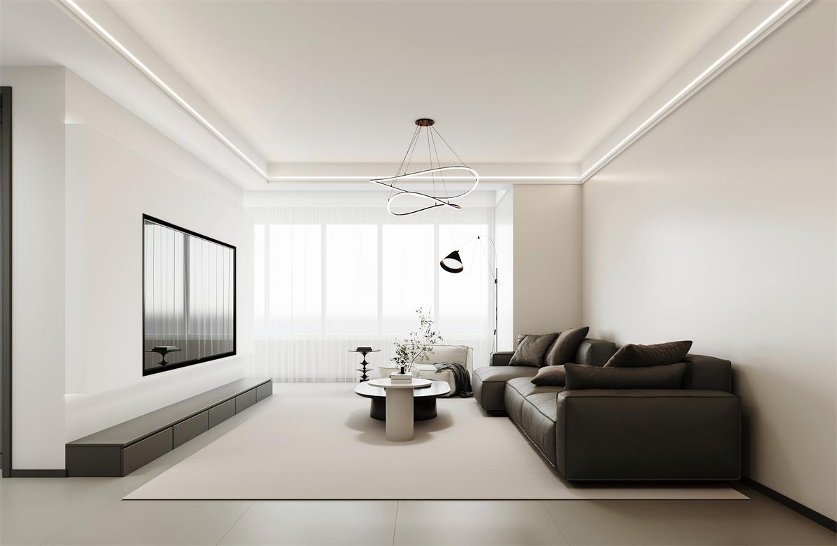 玉庭華府 | 憑啥這套130㎡簡(jiǎn)約風(fēng)能刷爆朋友圈？島臺(tái)+餐桌、床尾柜統(tǒng)統(tǒng)安排上！