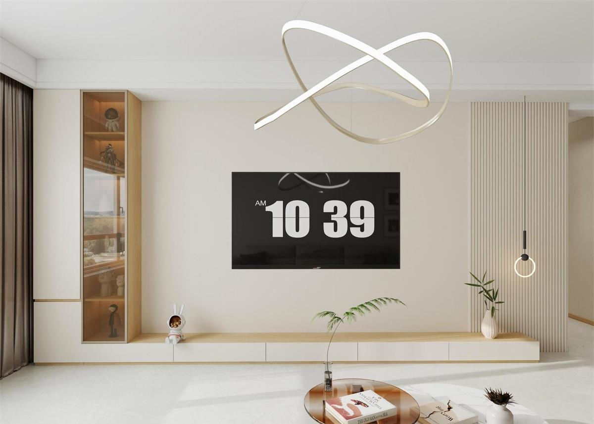 魯銀瀧璽126㎡ | 溫柔感溢出屏幕！『簡(jiǎn)約+奶油』看一百遍也不膩