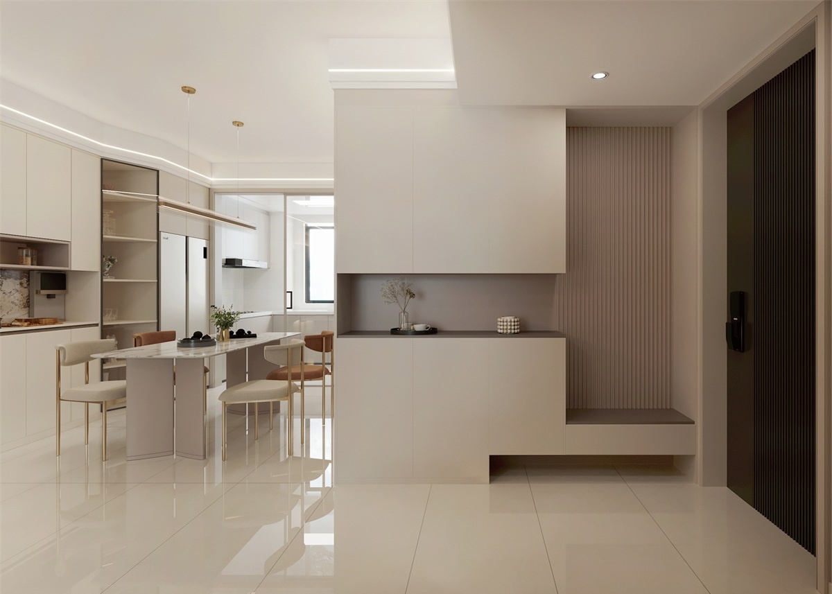 中海河山郡 | 聽勸！裝修少看點(diǎn)網(wǎng)紅設(shè)計(jì)，119㎡簡約風(fēng)小家溫馨又耐看！