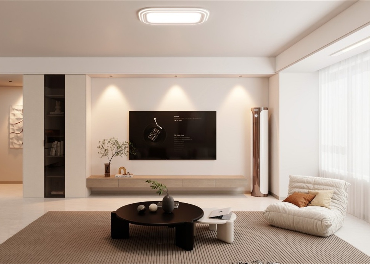 寧房云筑129㎡ | 不知道裝什么風格，就試試現(xiàn)代簡約風吧，不踩雷首選！