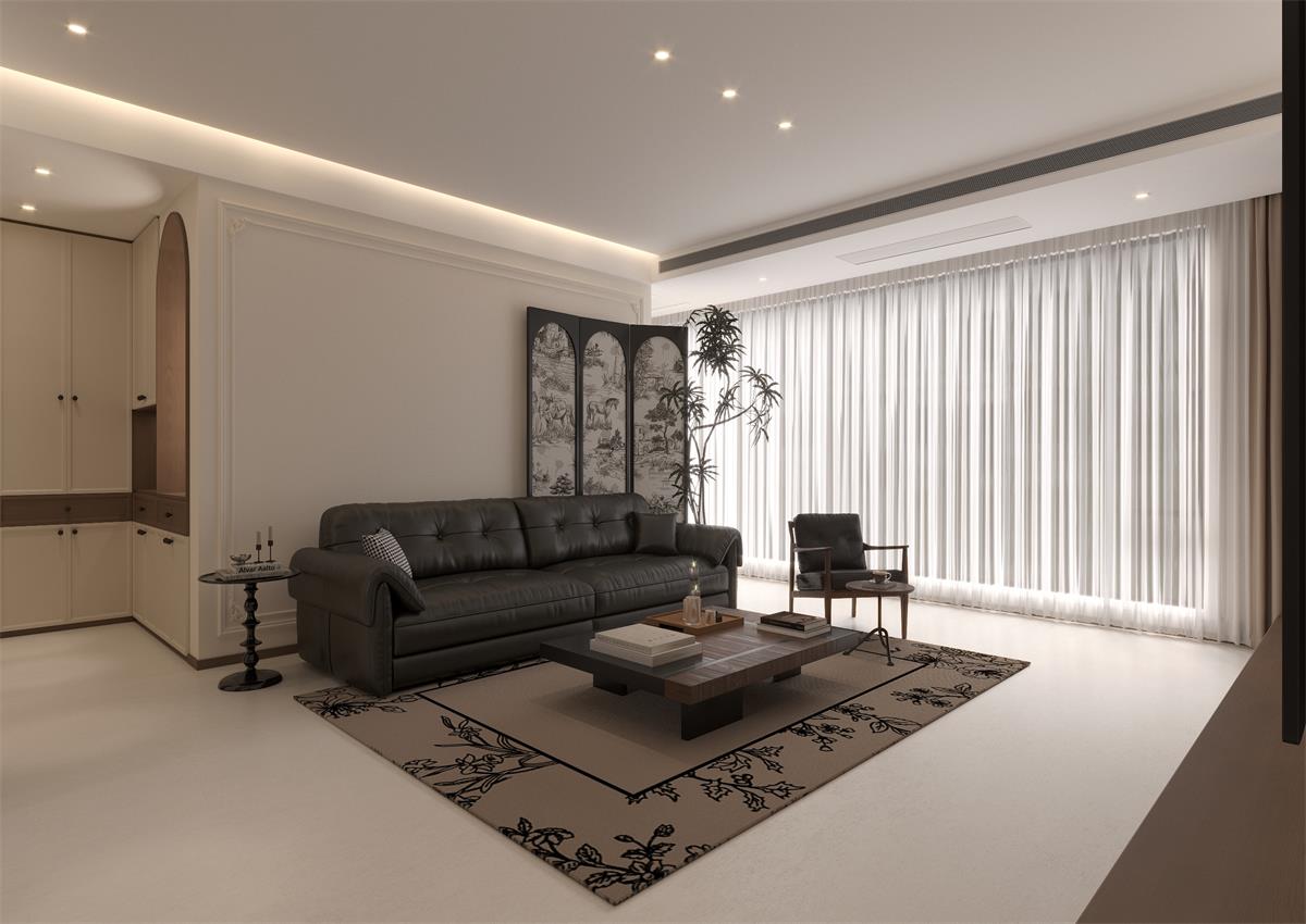 星耀閱海138㎡ | 被法式復(fù)古風(fēng)迷暈了！超強(qiáng)戶(hù)型改造+浪漫氛圍感，這個(gè)家美的太權(quán)威！