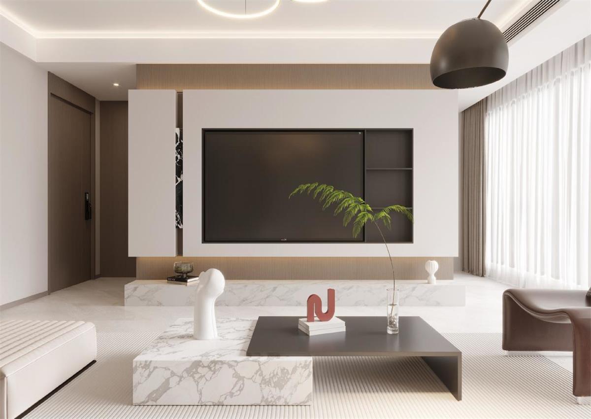 萬(wàn)科錦曜143㎡ | 中性色調(diào)的自然風(fēng)之家，慢生活的氛圍徹底治愈我了！