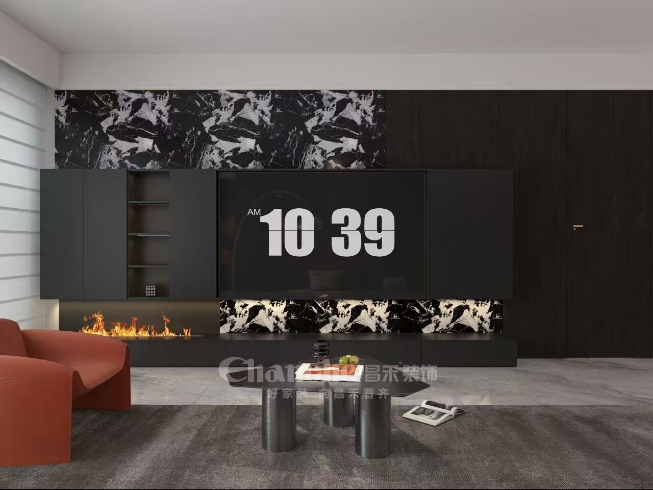 萬(wàn)科錦曜129㎡ | 當(dāng)初全家都反對(duì)的黑色系極簡(jiǎn)風(fēng)，幸好我堅(jiān)持到底！