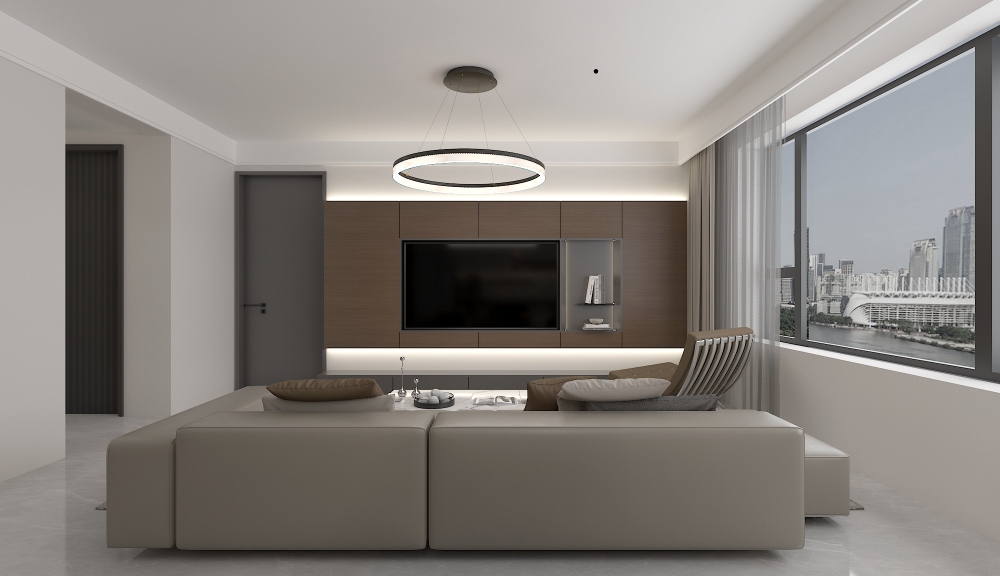 金宇鳳語(yǔ)庭105㎡ | 花小錢(qián)辦大事！小戶型+簡(jiǎn)約黑白灰著實(shí)驚艷